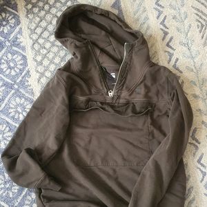 G-Raw Hoodie, Large, dark olive
